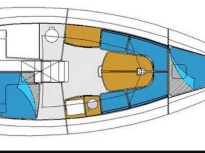Sailboat rental with or without captain Pogo Structures Quiberon