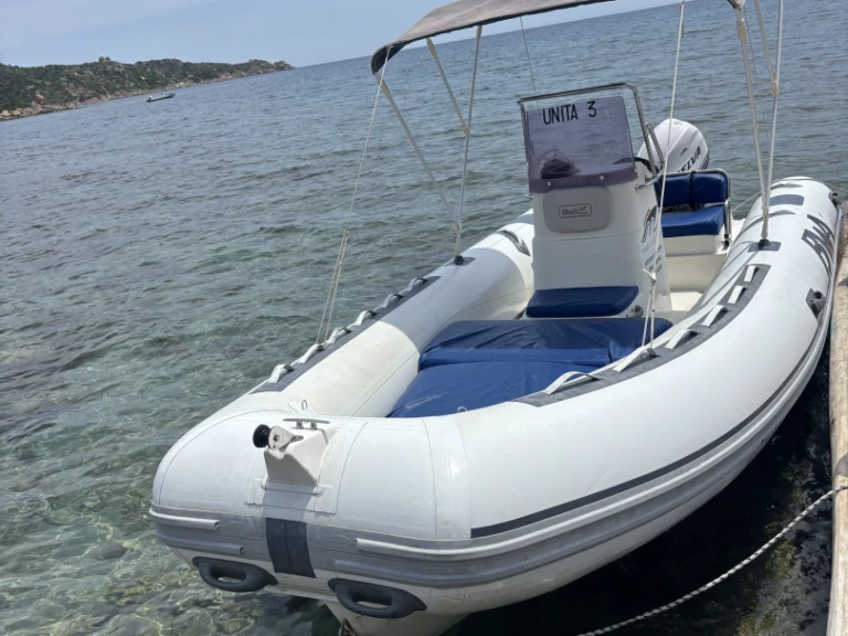 RIB rental with or without captain Bwa Costa Rei