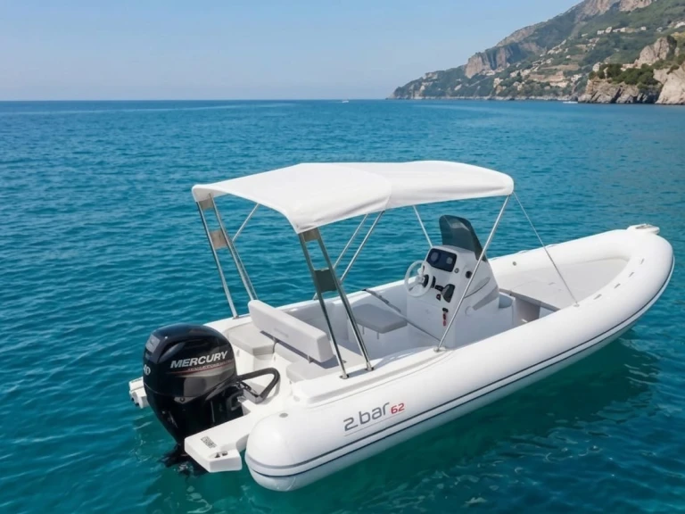 Bareboat Rental RIB 2bar with a boat licence