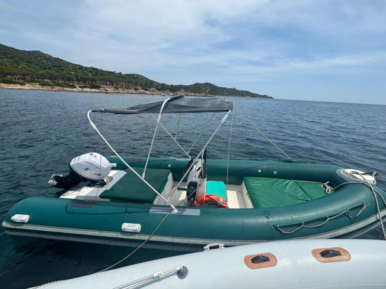 RIB rental with or without captain AT Costa Rei