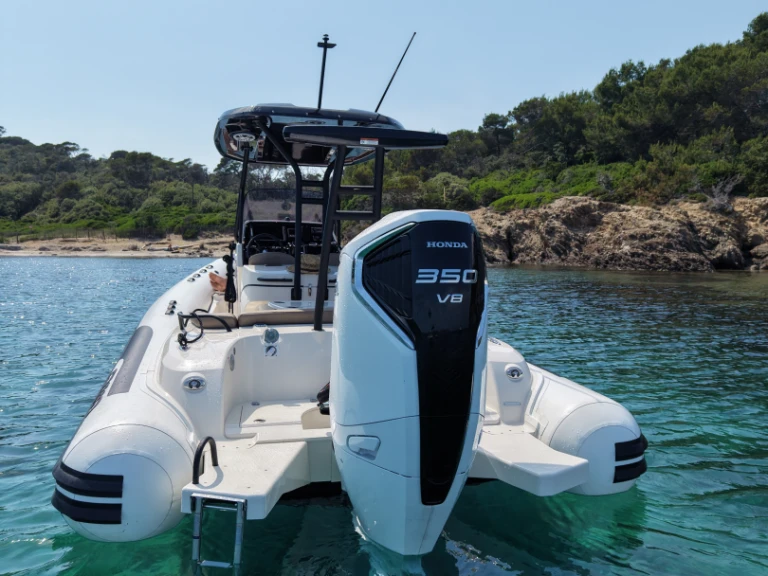 Nuova Jolly NJ 700 XL charter bareboat or captained in  Les Salins d'Hyères