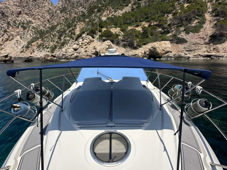 Cranchi Mediterranee 43 charter bareboat or captained in  Port d'Andratx