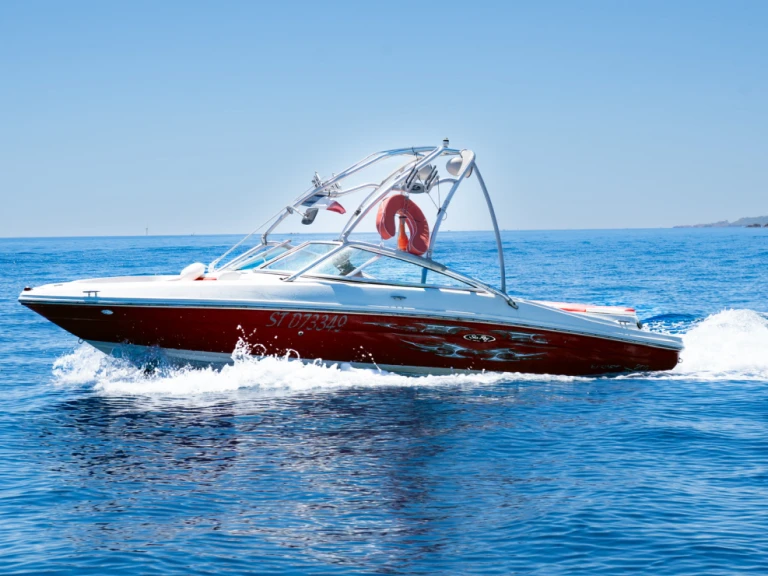 Bareboat Rental Motorboat Sea Ray with a boat licence