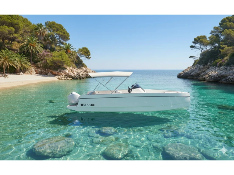 Bareboat Rental Motorboat  with a boat licence