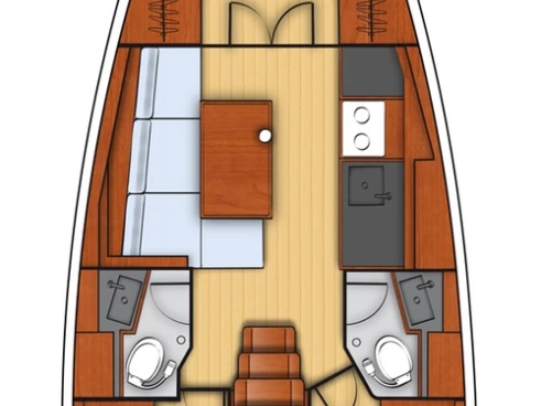 Boat rental Bénéteau Oceanis 38.1 in Livorno on Samboat