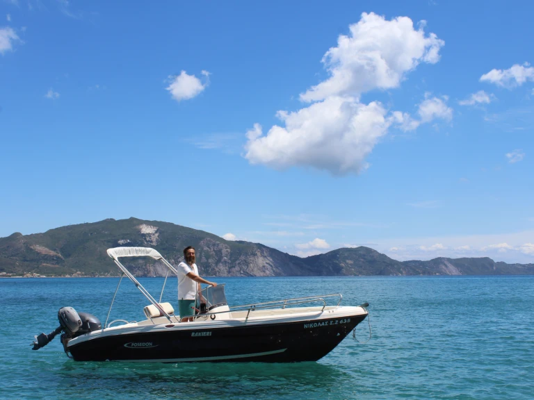 Motorboat rental in Laganas - Poseidon Ranieri