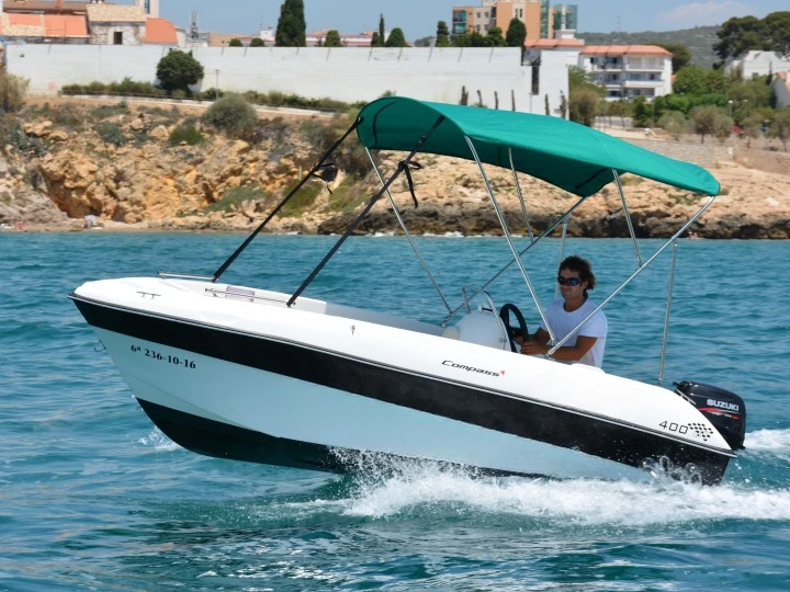 Yacht charter Sitges cheap Compass 400 GT