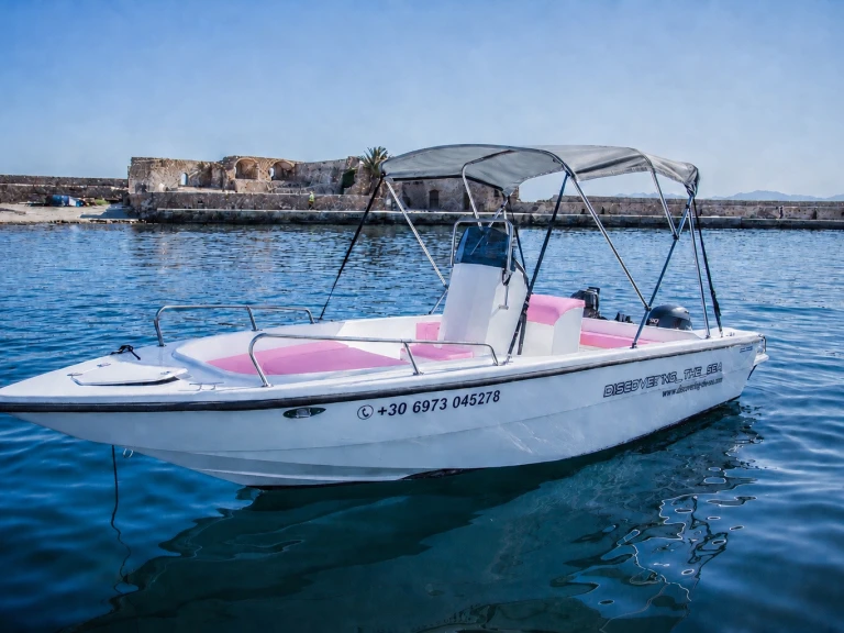 Bareboat Rental Motorboat Kreta Mare with a boat licence