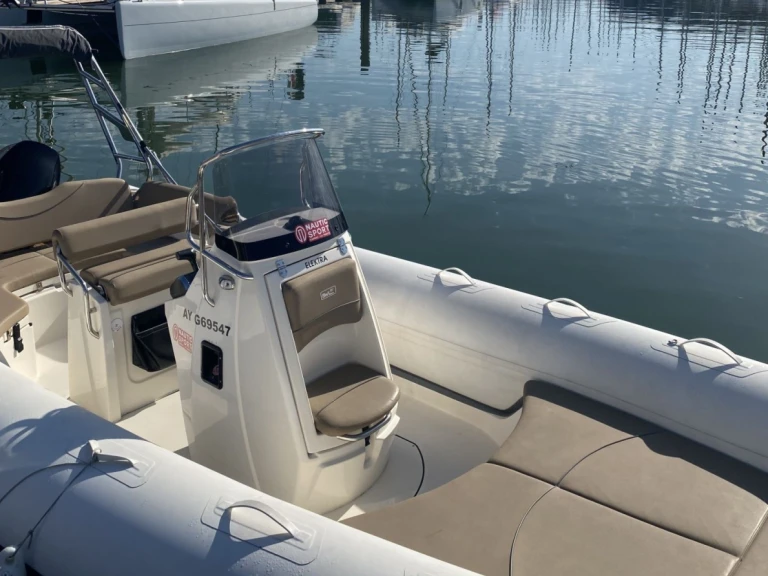 Bareboat Rental RIB Bwa with a boat licence