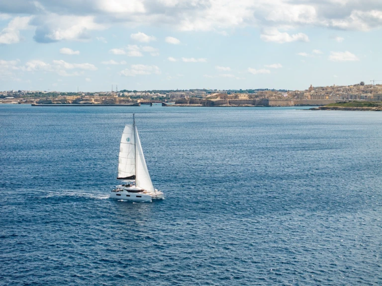 Bareboat Rental Catamaran Lagoon with a boat licence