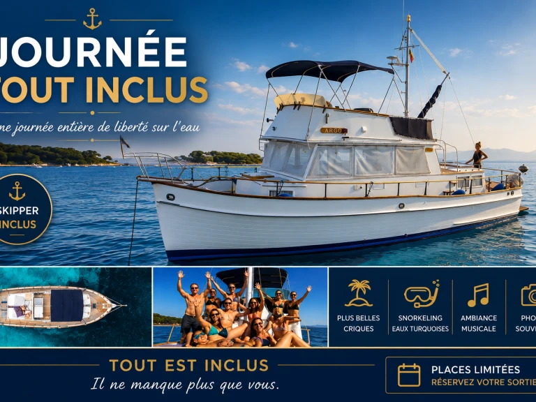 Motorboat for rent Cannes at the best price