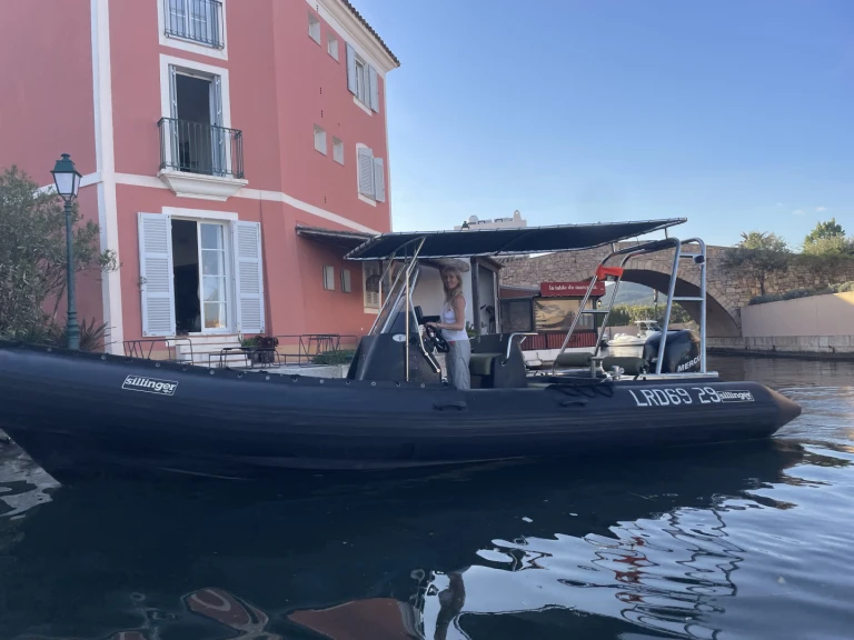 RIB rental with or without captain Sillinger Port Grimaud