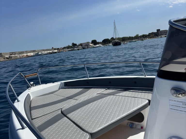 Acquabat Sport Line 19 charter bareboat or captained in  Giardini-Naxos