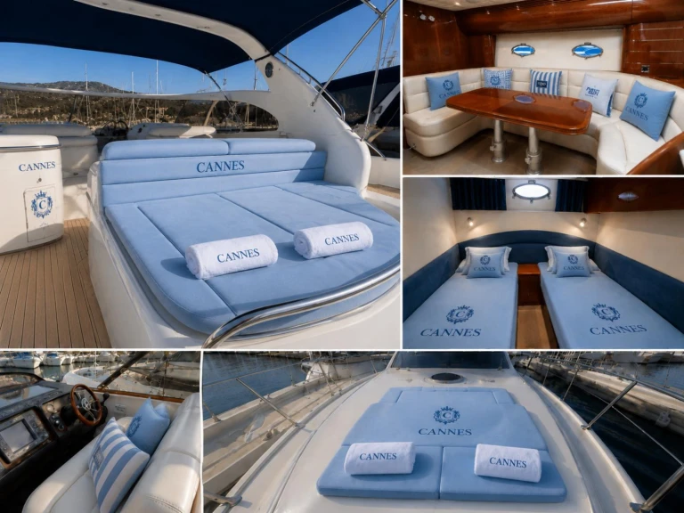 Luxury Yacht rental with or without captain Princess Cannes