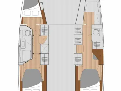 Catamaran rental in Alimos - Fountaine Pajot Isla 40