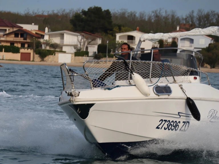 Yacht charter Zaton cheap Bluemax 23 Deck