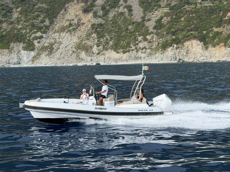 Bareboat Rental RIB Salpa with a boat licence