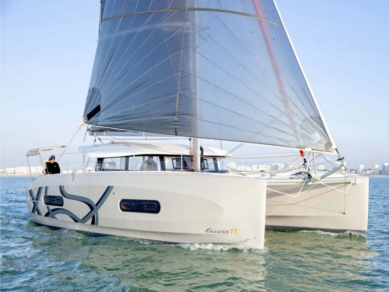 Bareboat Rental Catamaran Excess with a boat licence