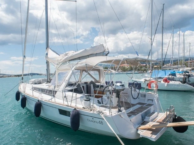 Bénéteau Oceanis 48 /5cab charter bareboat or captained in  Ávdira