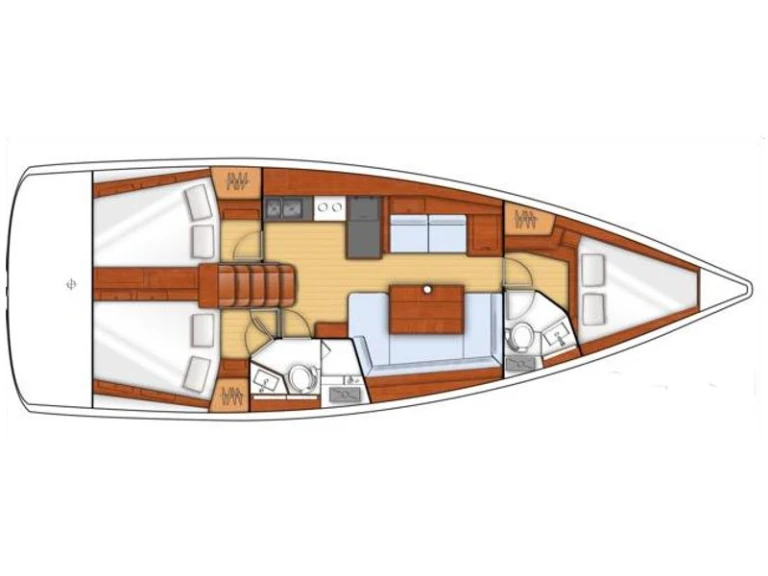 Yacht charter Gouvia cheap Oceanis 41 /3cab