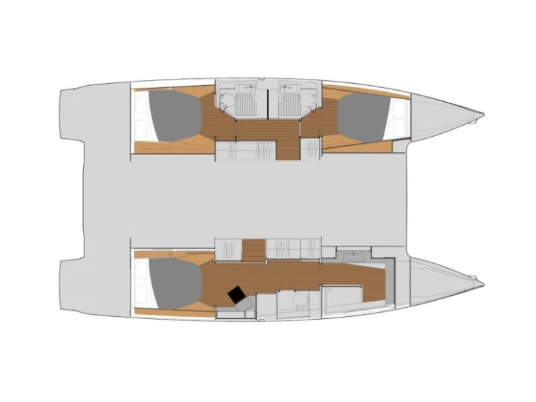 Fountaine Pajot Astréa 42 Maestro/5 cab in Néa Péramos on SamBoat