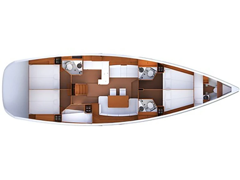 Boat rental Jeanneau Jeanneau 53 /6cab in Kalkara on Samboat