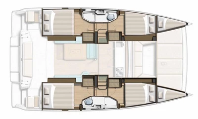 Bali Bali Catsmart/6 cab charter bareboat or captained in  Tivat