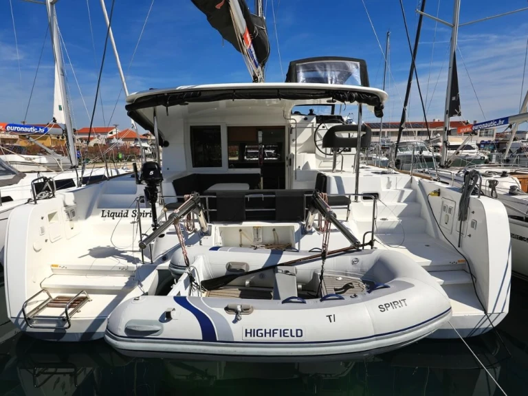 Catamaran rental with or without captain Lagoon Biograd na Moru