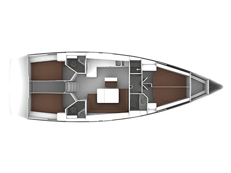 Bareboat Rental Sailboat Bavaria with a boat licence