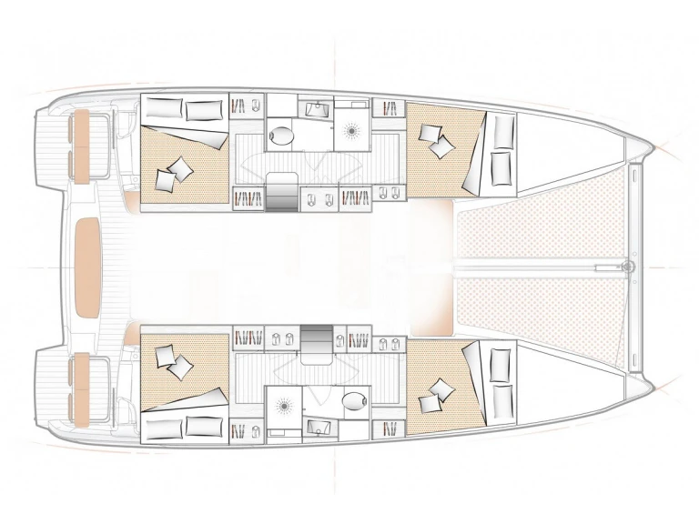Catamaran for rent Tivat at the best price