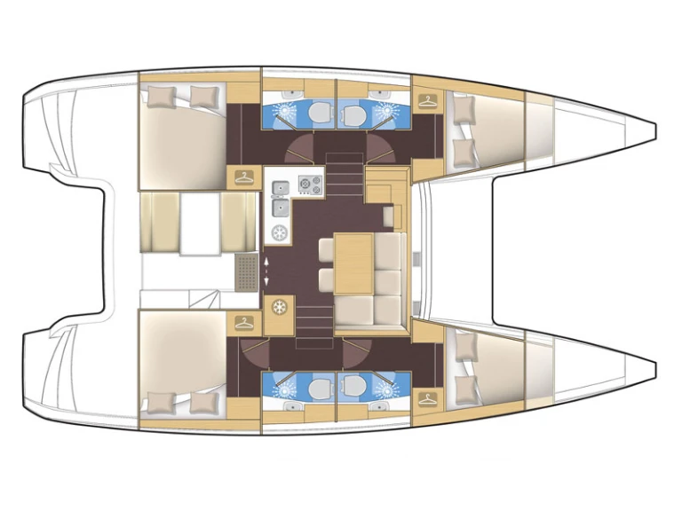 Catamaran for rent Gouvia at the best price