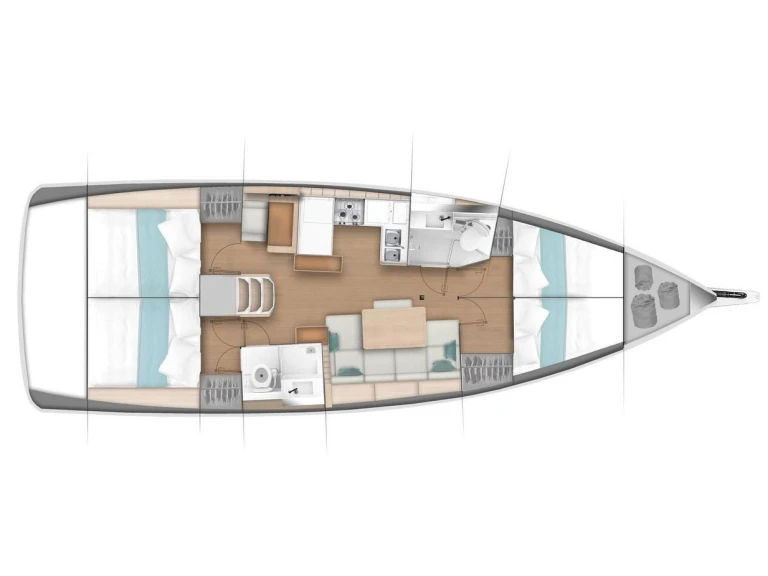 Bareboat Rental Sailboat Jeanneau with a boat licence