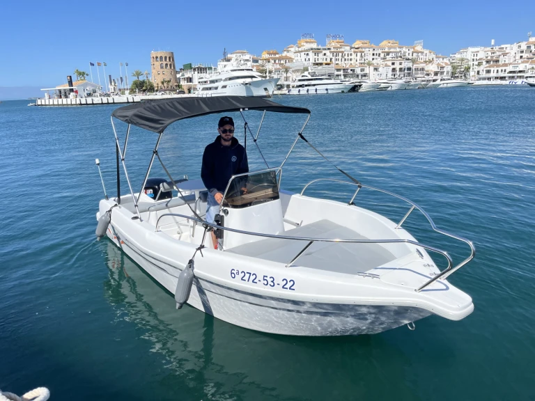 voraz 500 charter bareboat or captained in  Puerto Banús