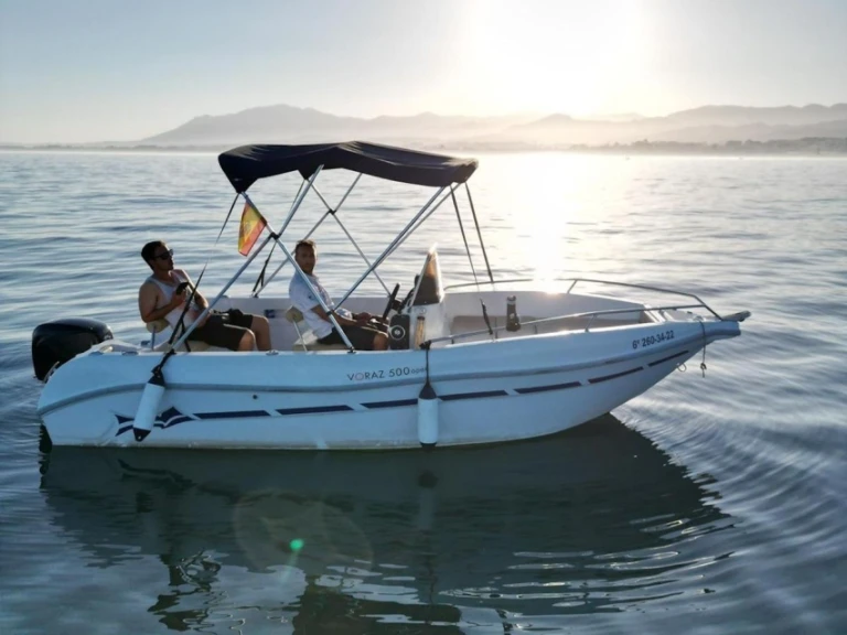 Motorboat rental with or without captain voraz Puerto Banús