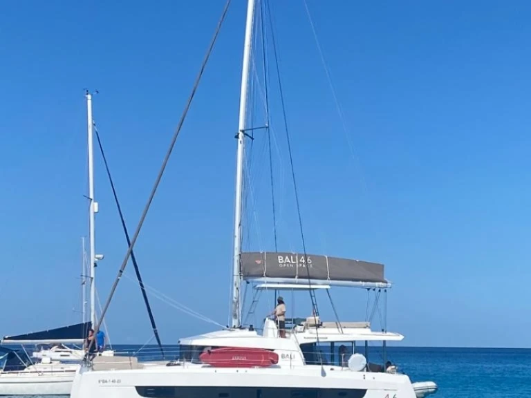 Bareboat Rental Catamaran Bali with a boat licence
