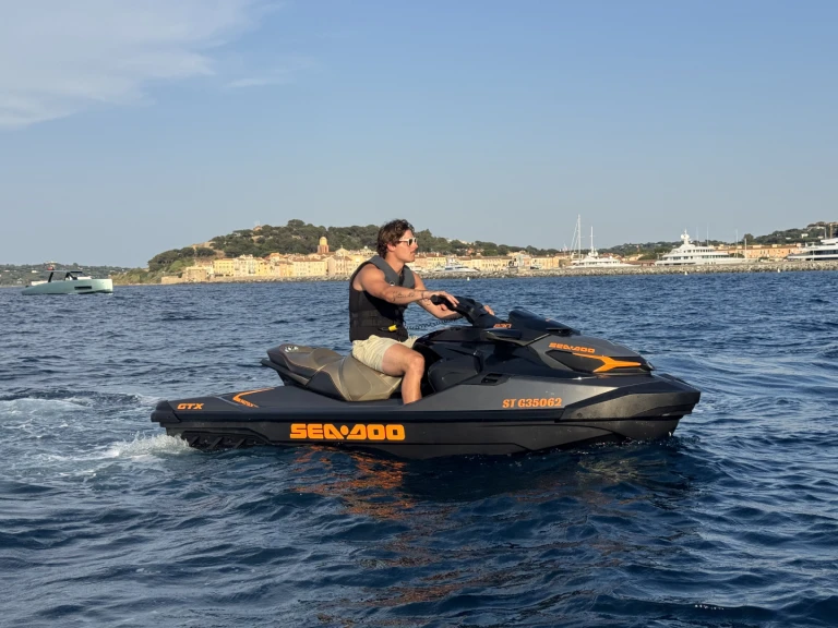 Sea-Doo GTX 230 charter bareboat or captained in  Saint-Tropez