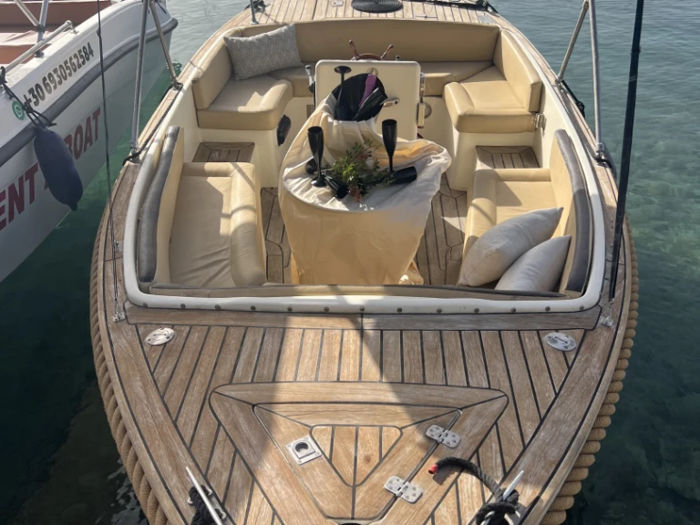 Bareboat Rental Motorboat A HELLAS with a boat licence