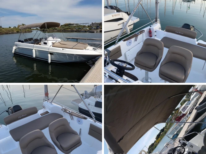 Motorboat rental with or without captain Cn-Cap-Ferret Carnon-Plage