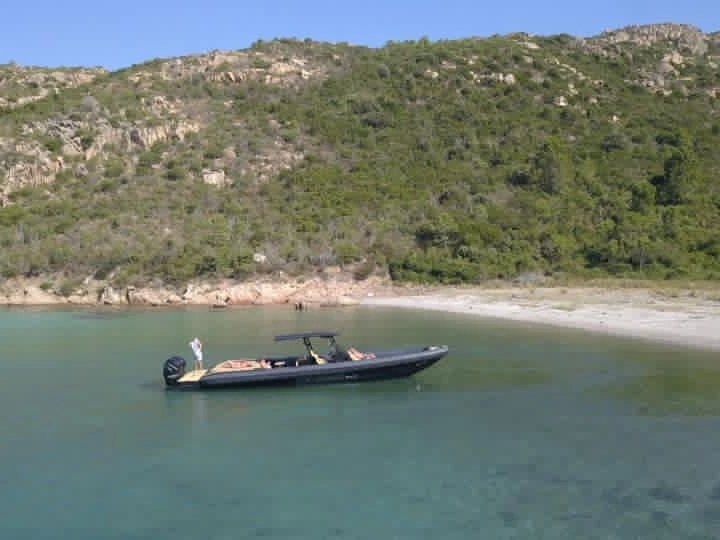 Bernico Rxp13 charter bareboat or captained in  Baie de Figari