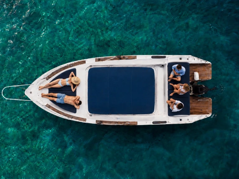 Bareboat Rental Motorboat Salpa with a boat licence