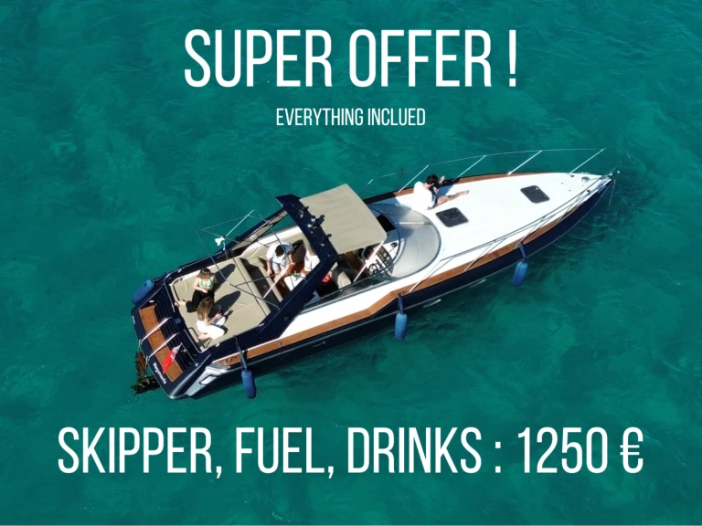 Motorboat rental with or without captain Sunseeker Mandelieu-la-Napoule