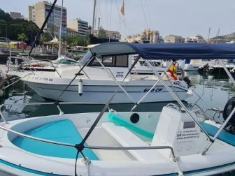 Motorboat rental with or without captain Quicksilver Alicante