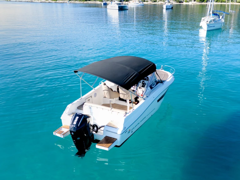 Bareboat Rental Motorboat Atlantic with a boat licence