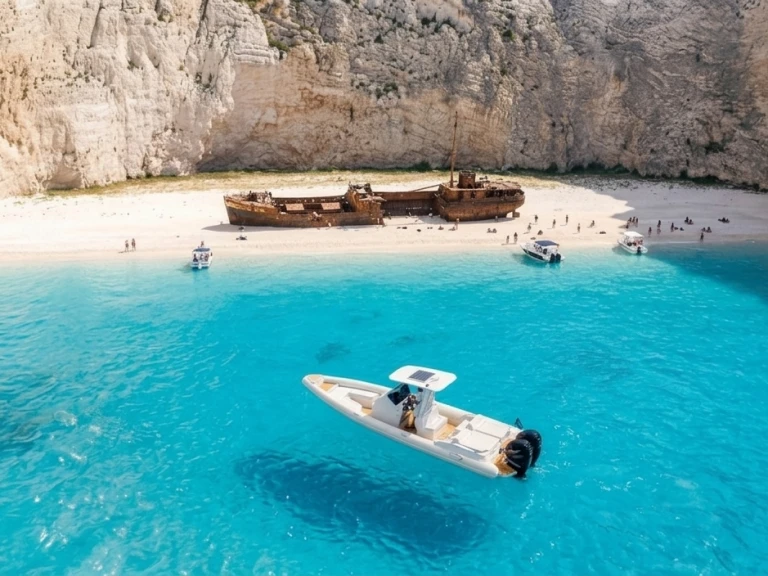 RIB rental in Zakynthos - Seafighter T30