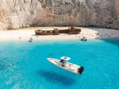 RIB rental in Zakynthos - Seafighter T30