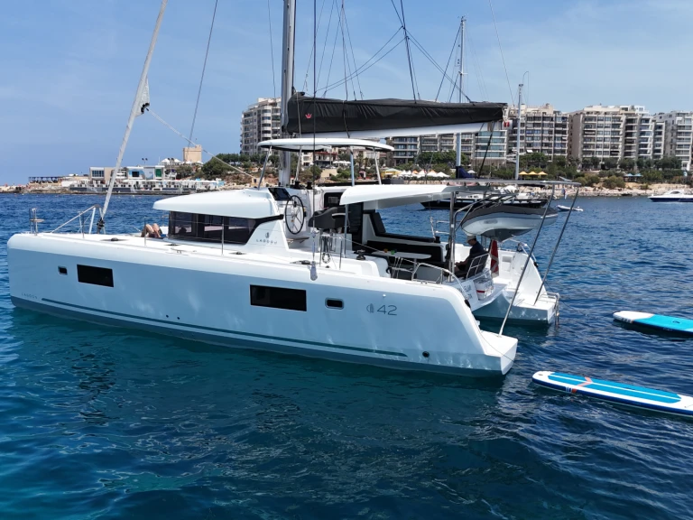 Lagoon Lagoon 42 charter bareboat or captained in  Gżira