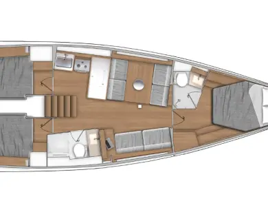 Sailboat rental in Split - Bénéteau First 44