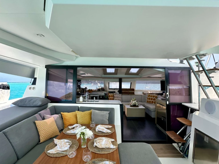 Fountaine Pajot Windfall charter bareboat or captained in  British Virgin Islands (BVI)