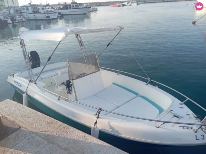Motorboat rental with or without captain Fiart-Mare Fasano