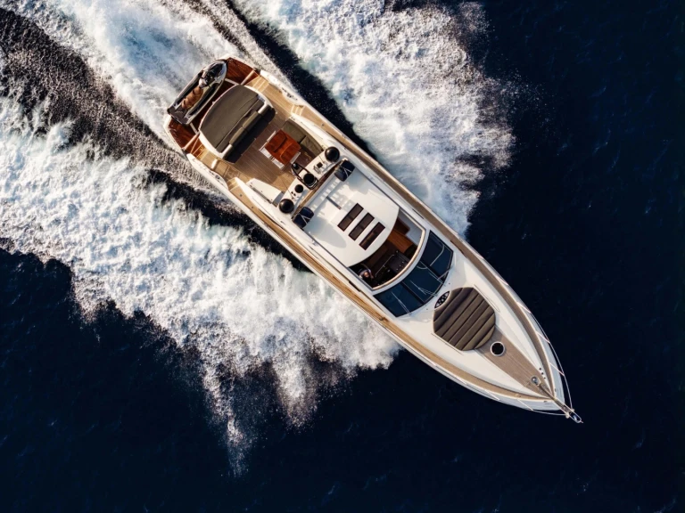 Bareboat Rental Luxury Yacht Sunseeker with a boat licence